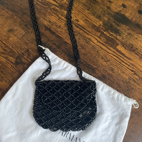 Giorgio Armani mini handbag beaded crossbody - Picture 3 of 3